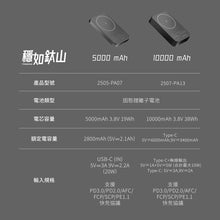 將圖片載入圖庫檢視器 GC 穩如鈦山防爆固態行動電源
